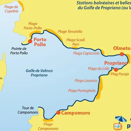 Oliveraie D'olmiccia Apartman Olmiccia